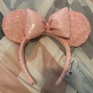 Light pink Minnie ears from Disneyland